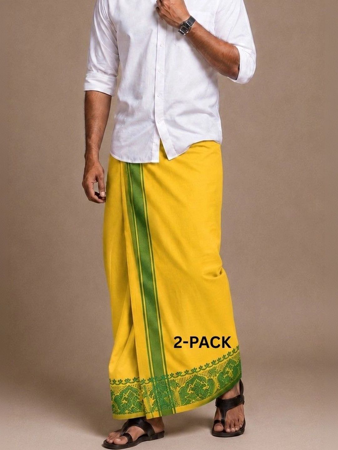Sharan Elegance Men Cotton Dhoti Dhotis-picture-49