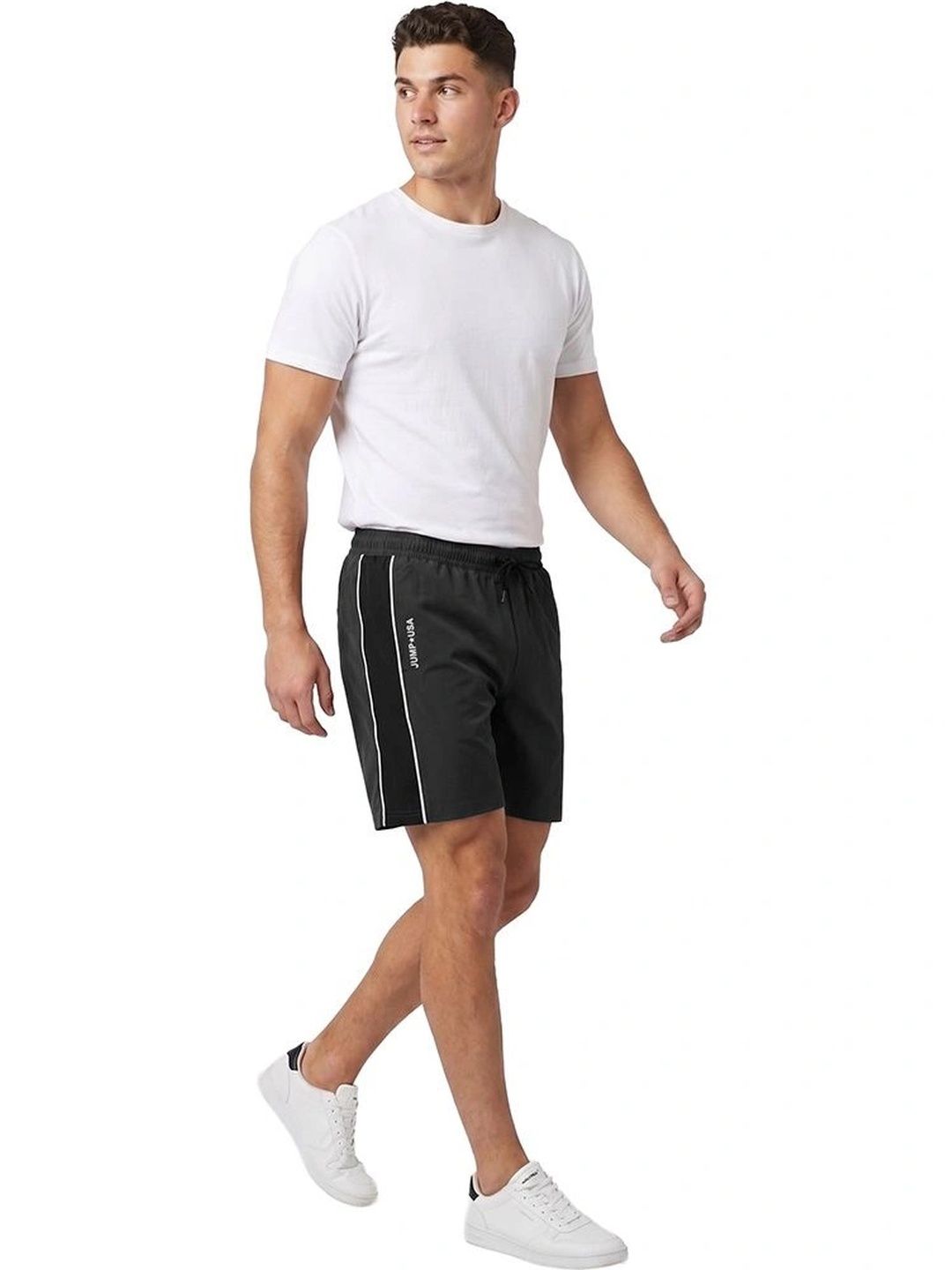 JUMP USA Men Training or Gym Sports Shorts-picture-27