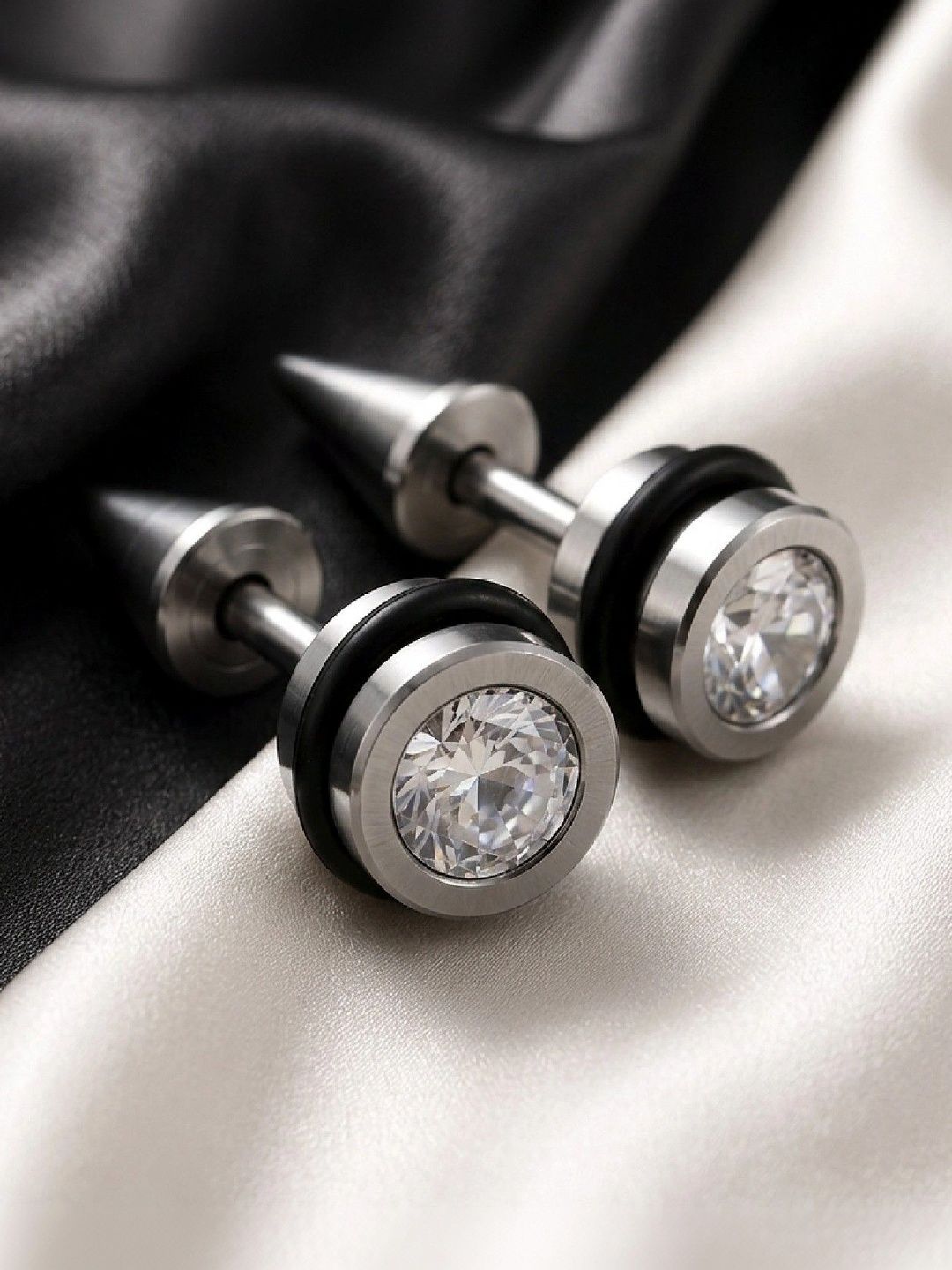 caretino jewels Circular Studs Earrings-picture-33