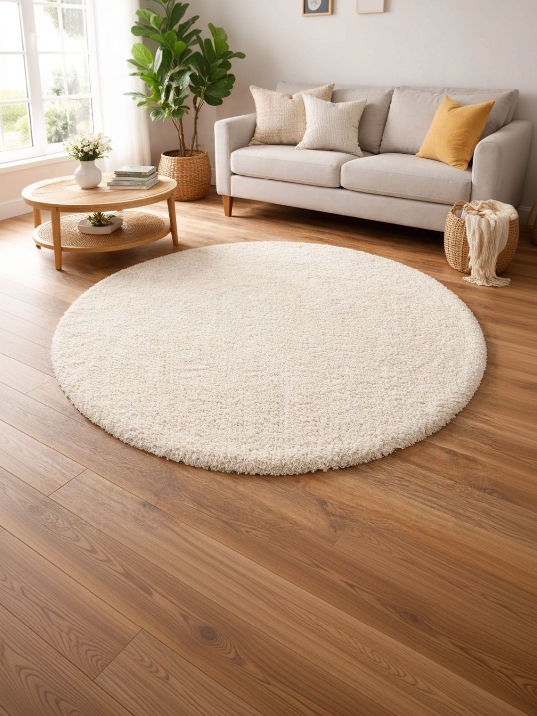 VIKCLIQUE Cream Ultra Soft Absorbent Anti-Skid Doormats-image-21