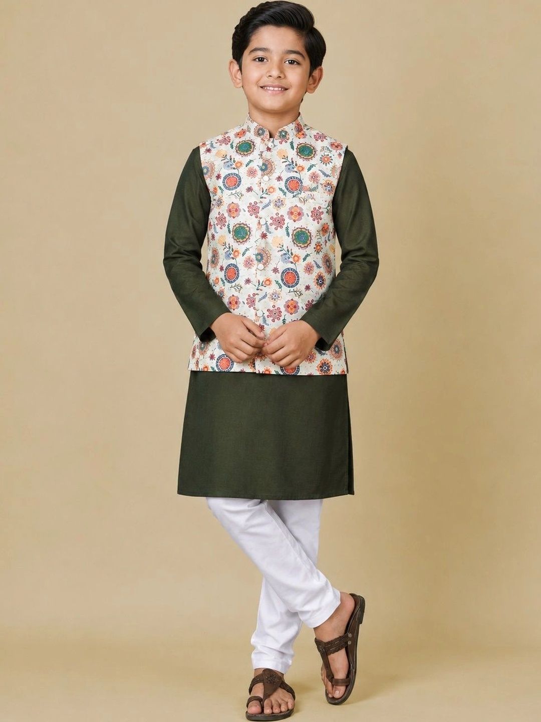 Leipzig Fashion Boys Regular Kurta with Pyjamas-picture-44