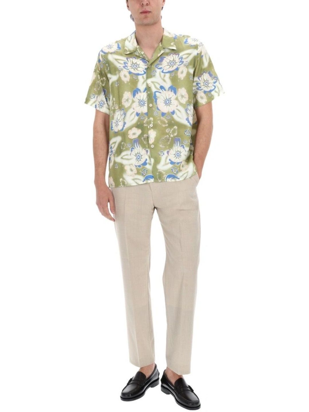 PS By Paul Smith Men Floral Printed Casual Shirt-picture-30