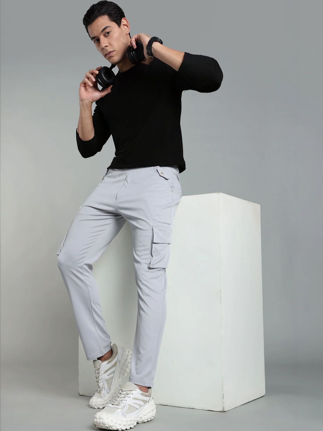 SWADESI STUFF Men Smart Trousers-picture-21