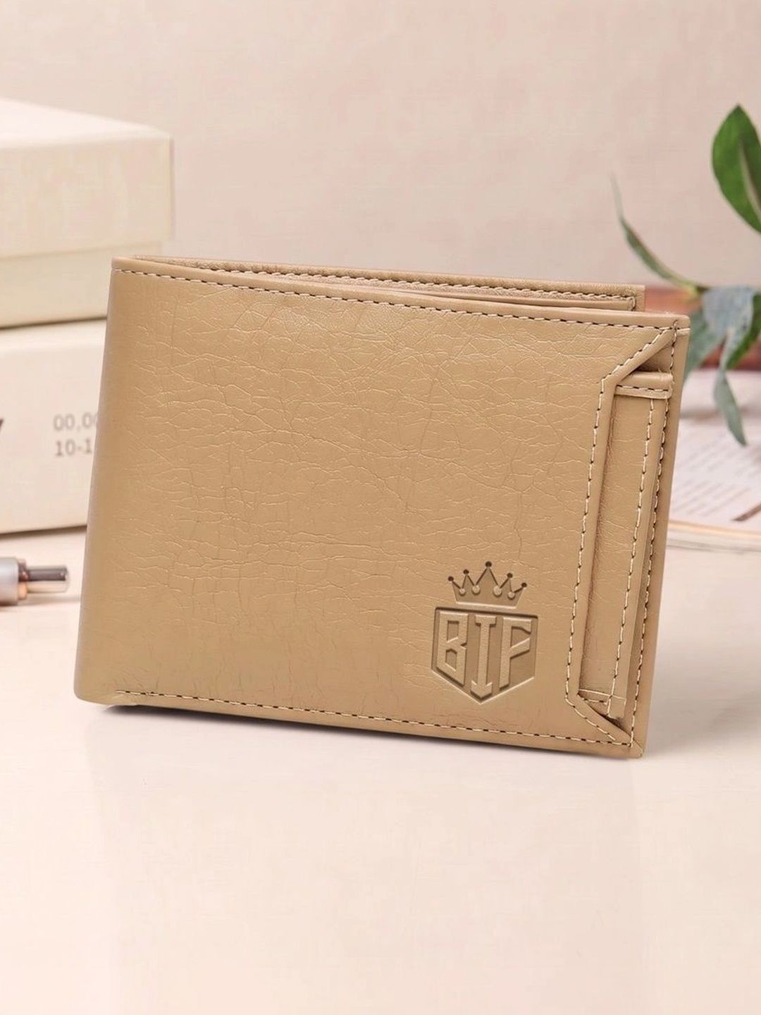 BIF Men Textured PU Two Fold Wallet-picture-17