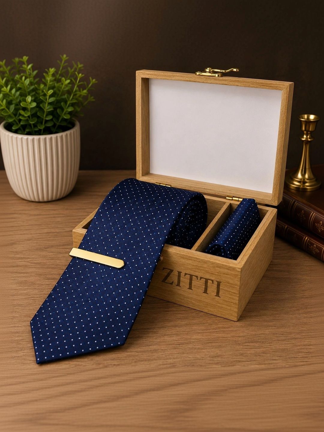 ZITTI Men Printed Broad Tie-picture-35