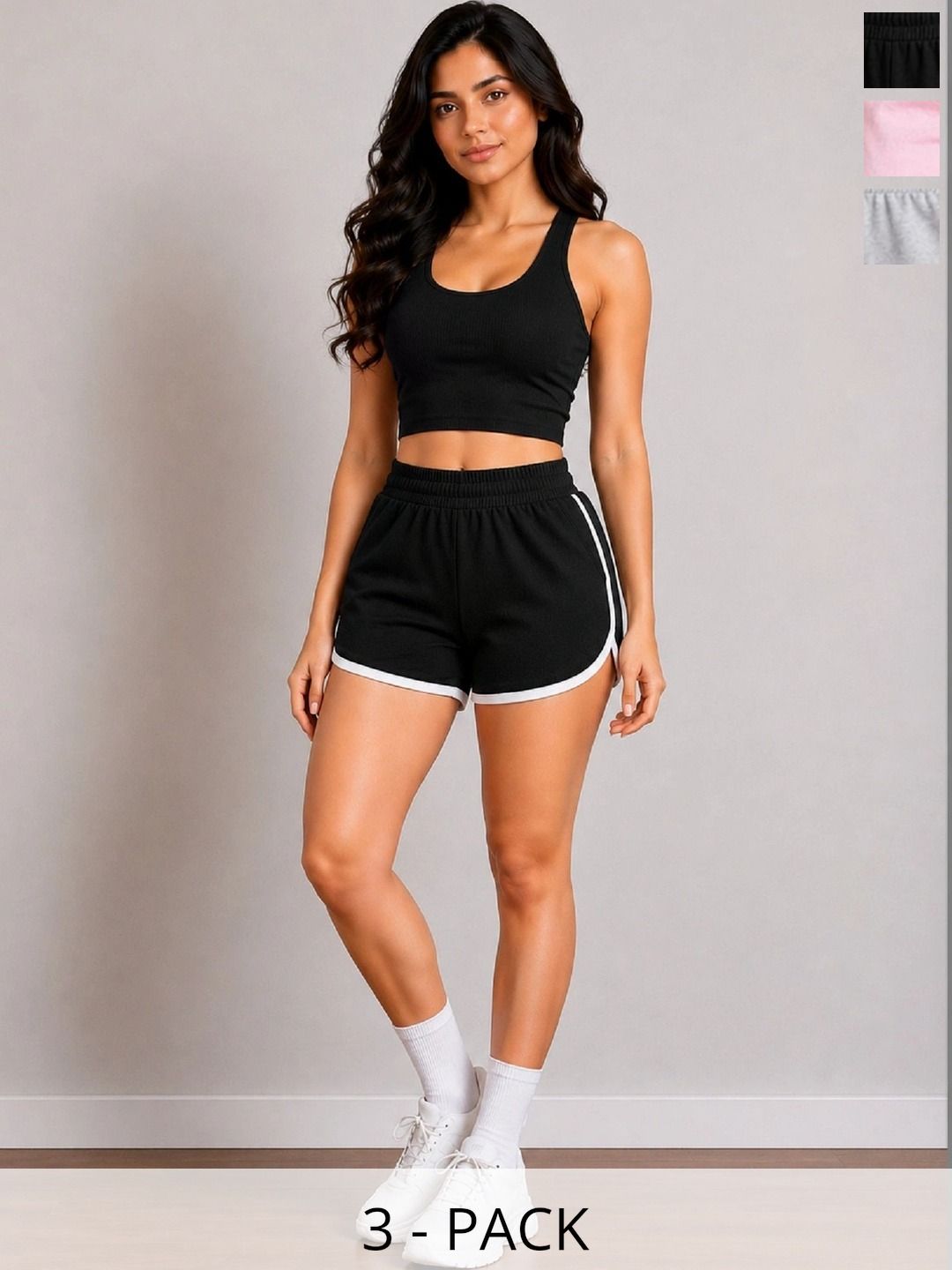 BAESD Women Training or Gym Shorts-picture-48