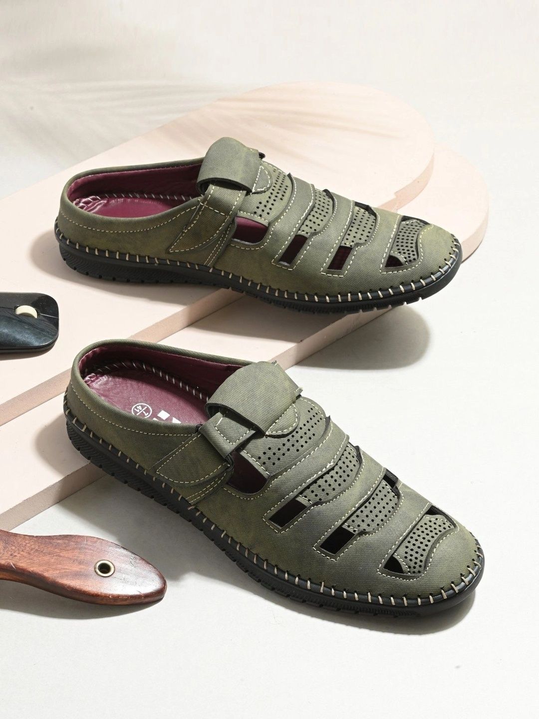 HERE&NOW Men Fisherman Sandals-picture-49