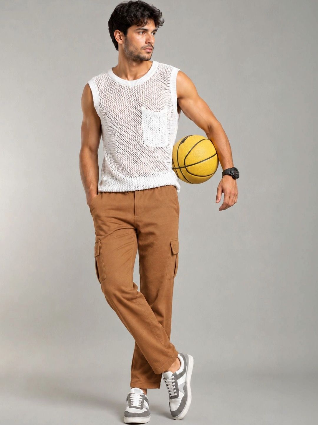 THE BEETEL HOUSE Men Smart Trousers-picture-11