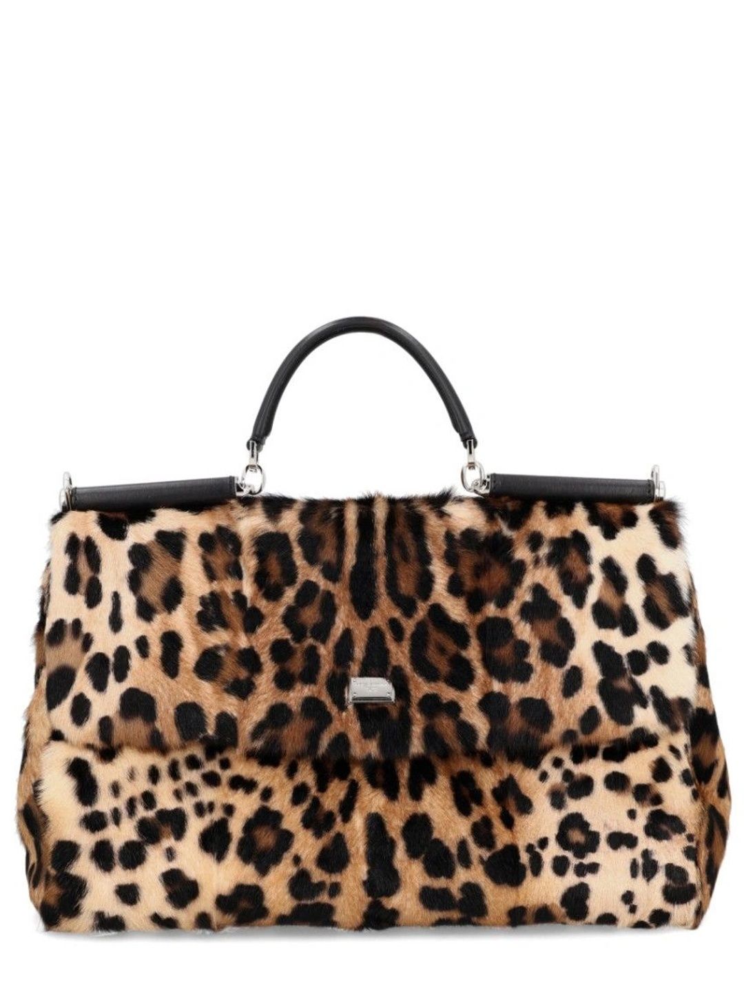 Dolce & Gabbana Animal Printed Leather Satchel-picture-36