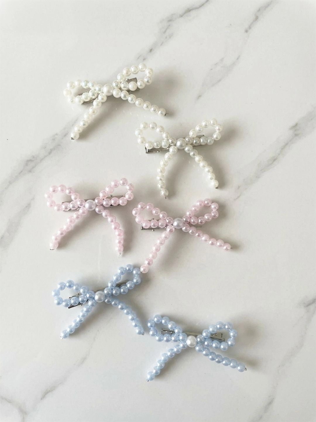 Bellaluxe By Nirat Girls Beaded French Barrette-image-10
