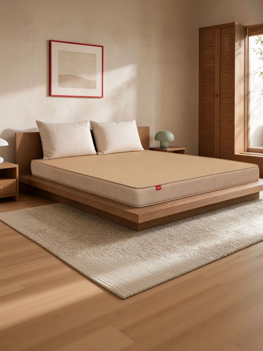 Kurl on Beige Orthopedic Back Sleepers Quilted Single Mattress-picture-19