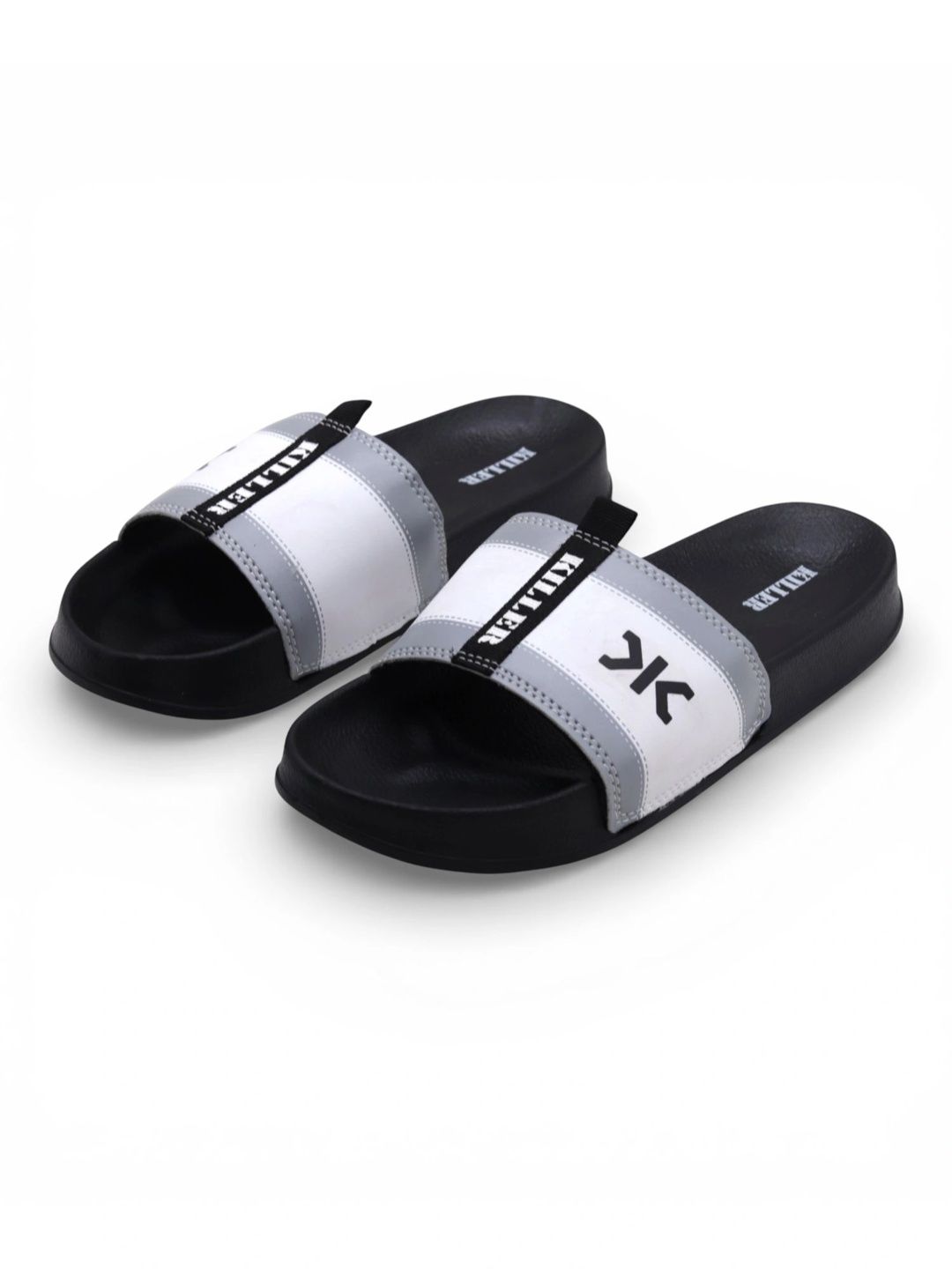 Killer Men Colourblocked Sliders-picture-44