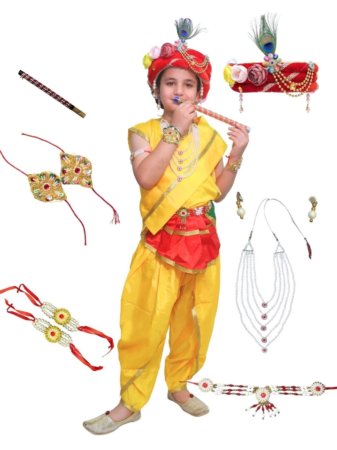 Kaku Fancy dresses Unisex Kids Top with Dhoti Pants-picture-16
