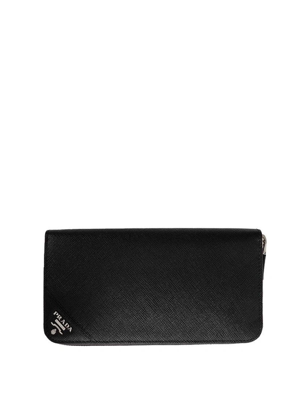 Prada Men Textured Leather Zip Around Wallet-picture-29