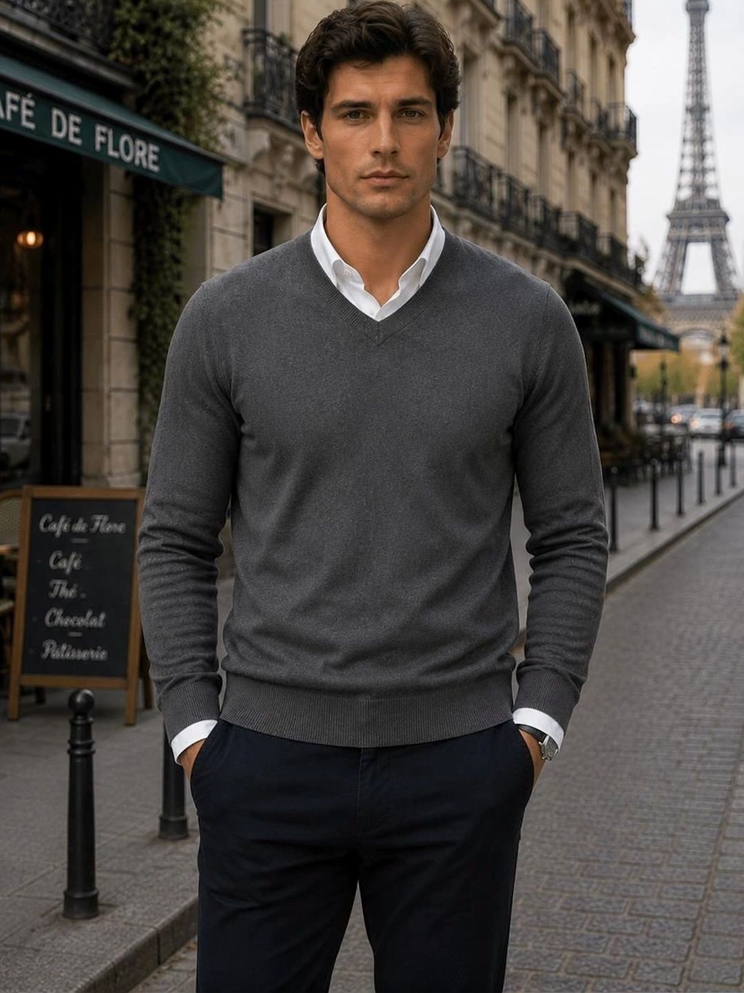 Moda Rapido Men Woollen Pullover-picture-22