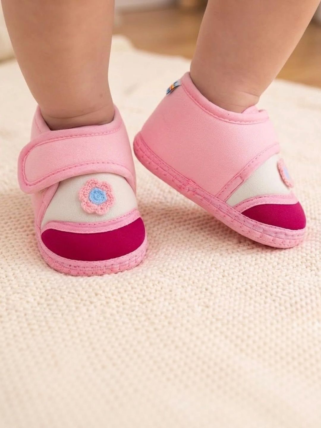 NESKA MODA Unisex Kids Cotton Booties-picture-43