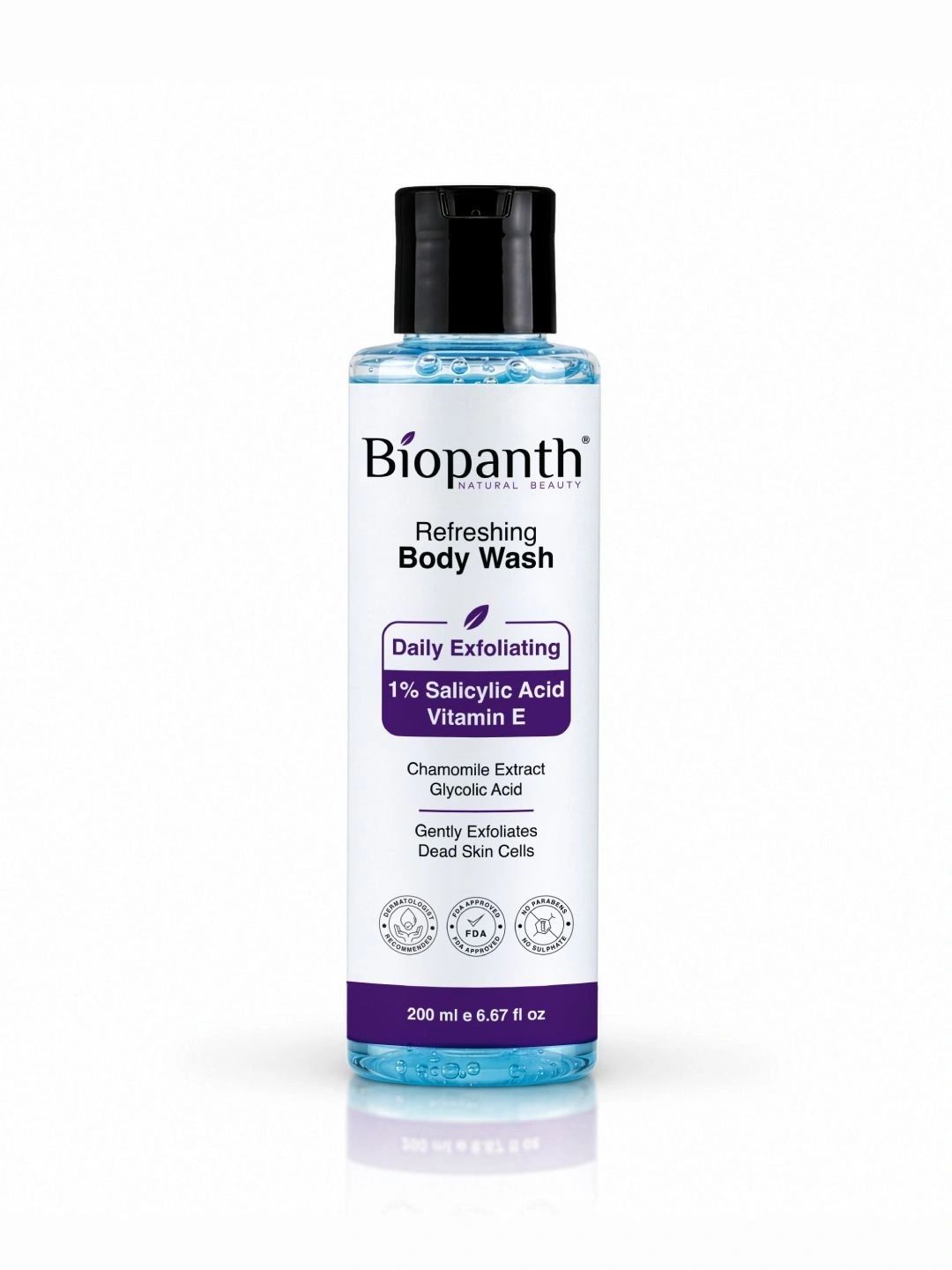 BIOPANTH 1% Salicylic Acid Refreshing Body Wash - 200 ml-picture-10