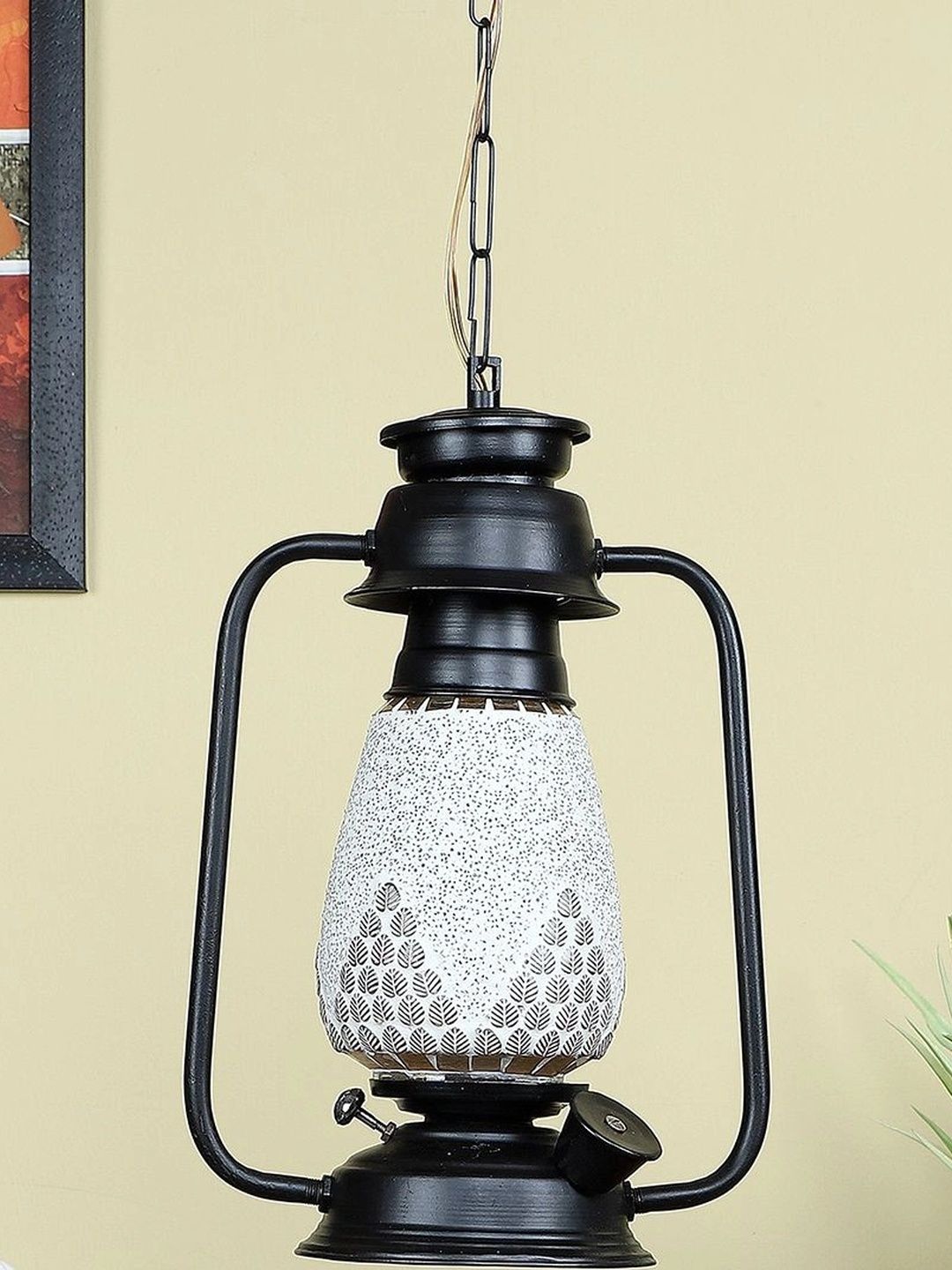 Myntra Elegant Homes Multicoloured Textured Ceiling Lamp-picture-14