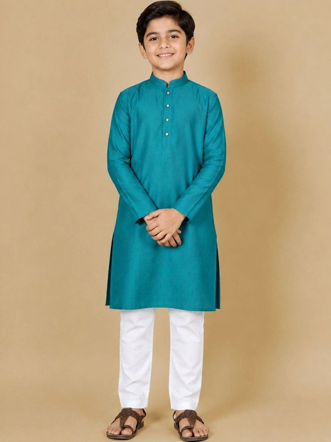 Leipzig Fashion Boys Regular Kurta with Pyjamas-picture-18