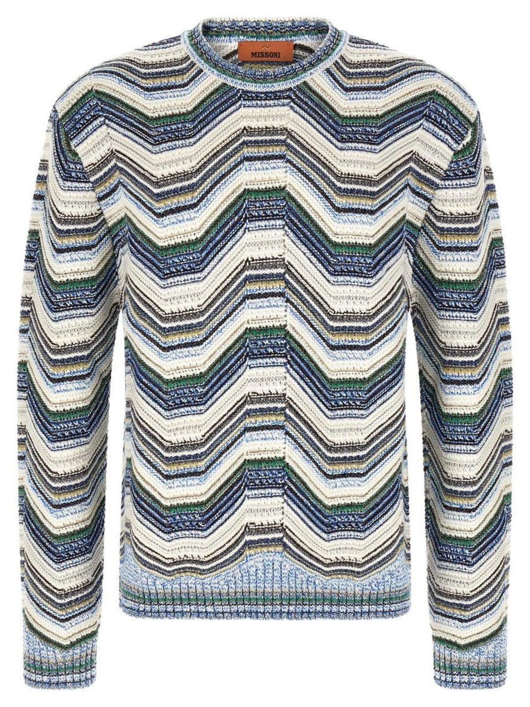MISSONI Men Chevron Colourblocked Pullover-picture-35