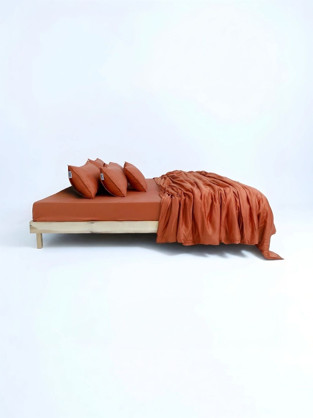 Zarf Rust AC Room 400 GSM Comforter-image-42