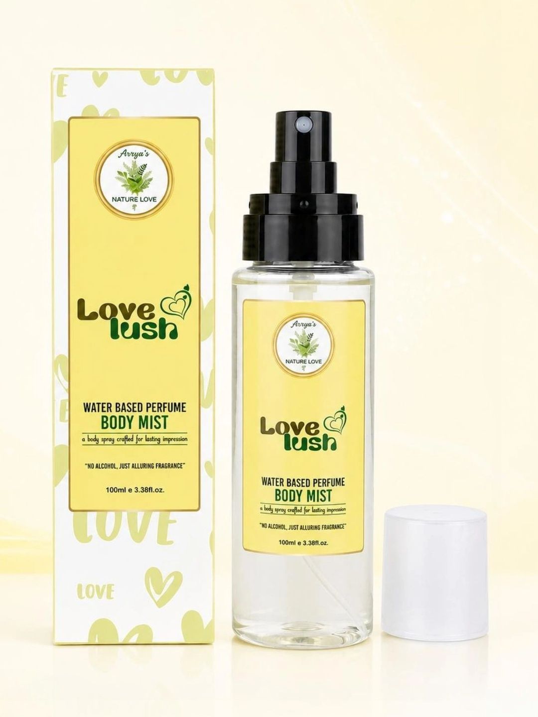 Arryas Nature Love Love Lush Water Based Perfume Body Mist - 100 ml-image-8