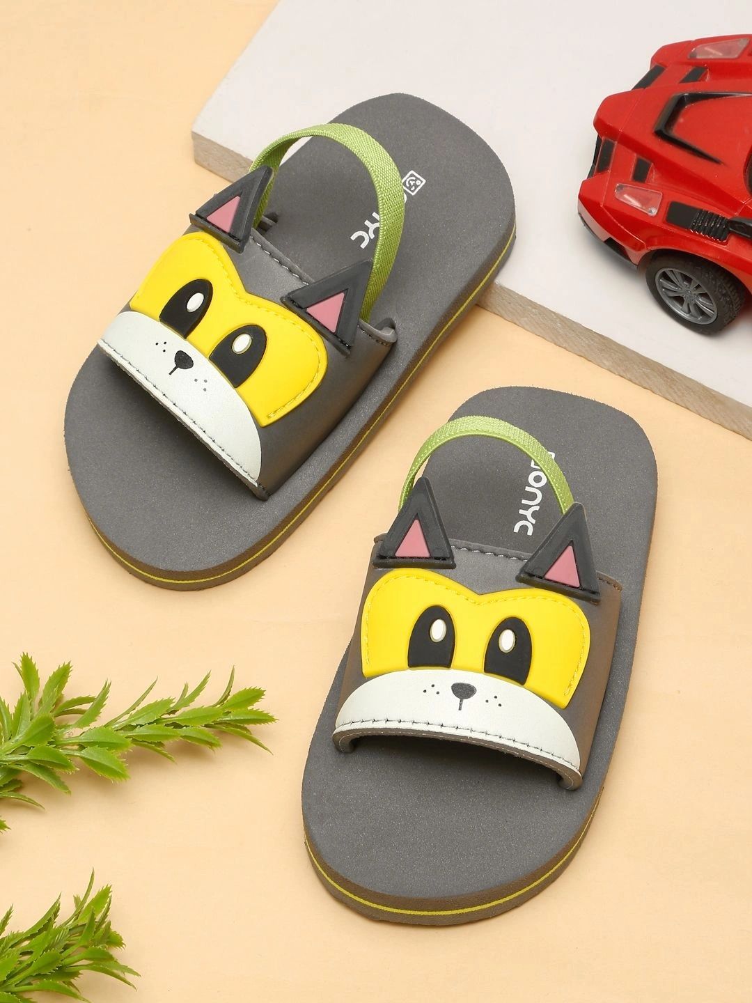 ONYC Unisex Kids Printed Sliders-picture-29