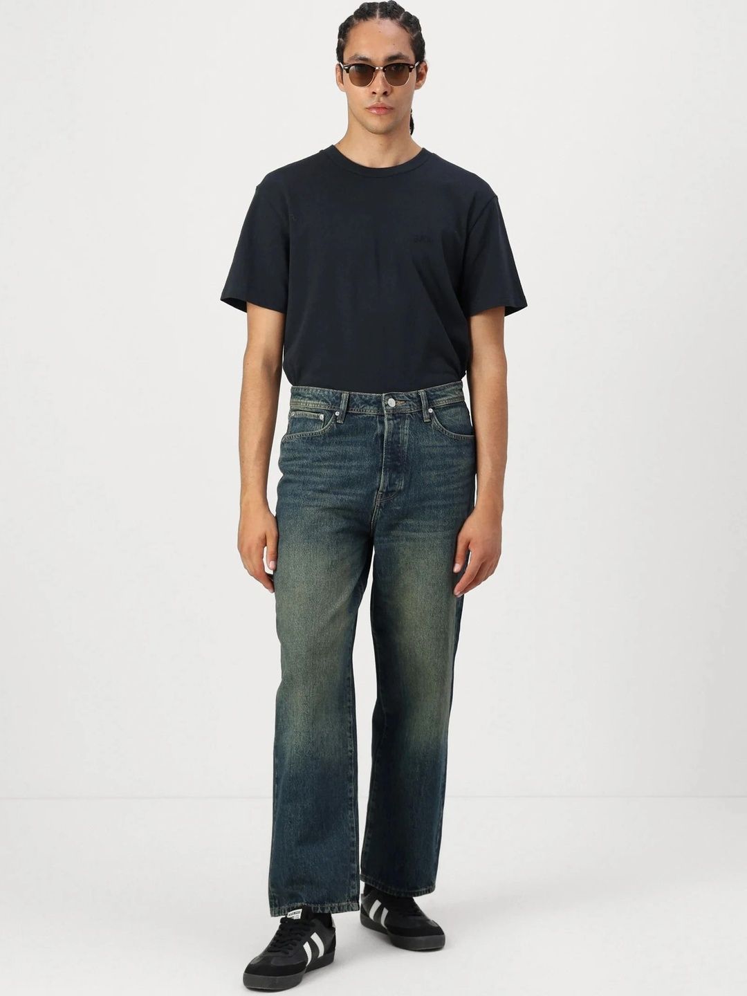 YAMEETFIT Men Jean Straight Fit Mid-Rise Jeans-picture-29
