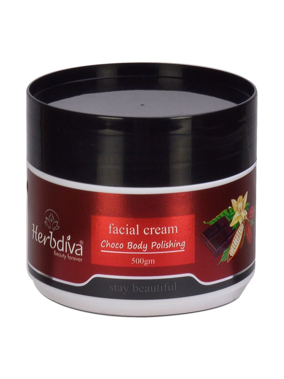 Herbdiva Choco Body Polishing Facial Cream - 500 g-image-33