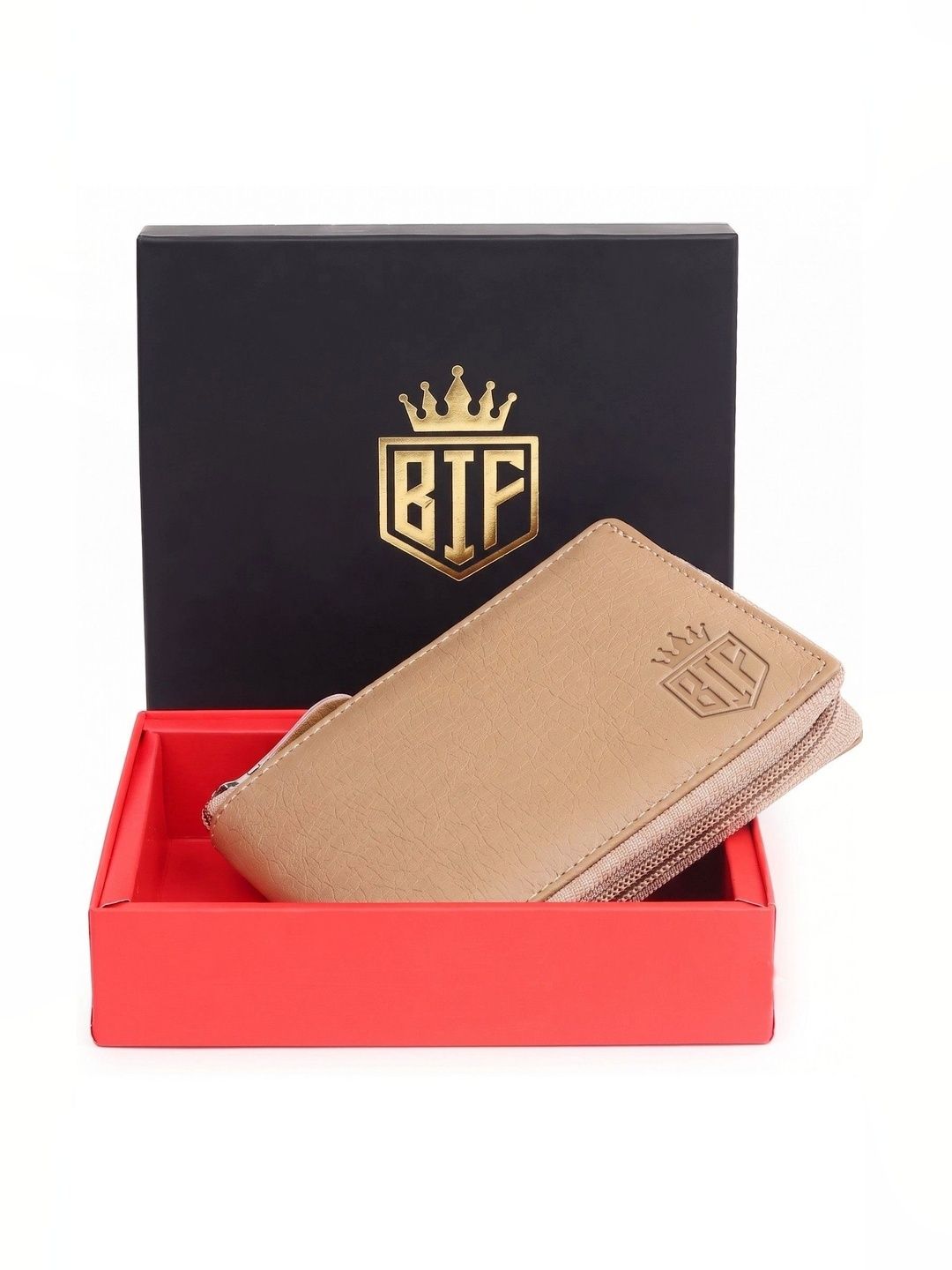 BIF Men Textured PU Zip Around Wallet-picture-49