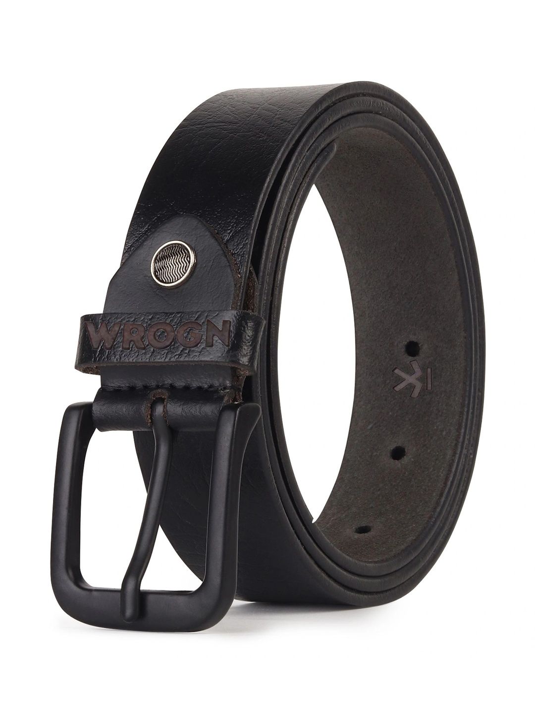 WROGN Men Textured Leather Belt-picture-29