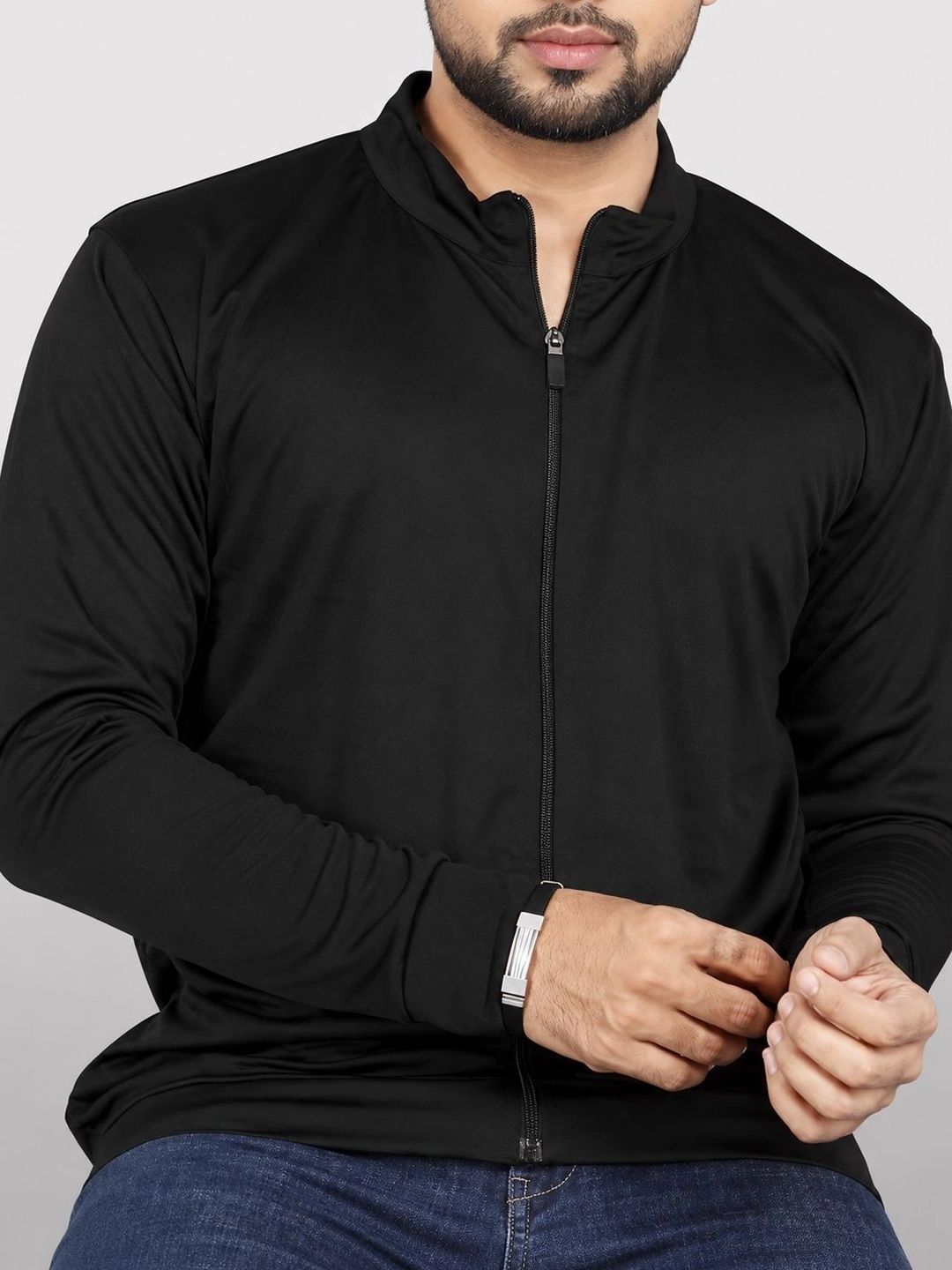 Veehaus Men Lightweight Running Open Front Jacket-picture-17