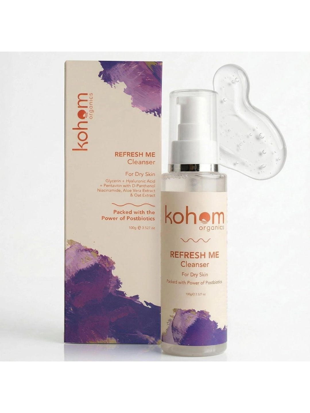 Kohom Organics Refresh Me Hydrating Face Wash - 100 g-image-14