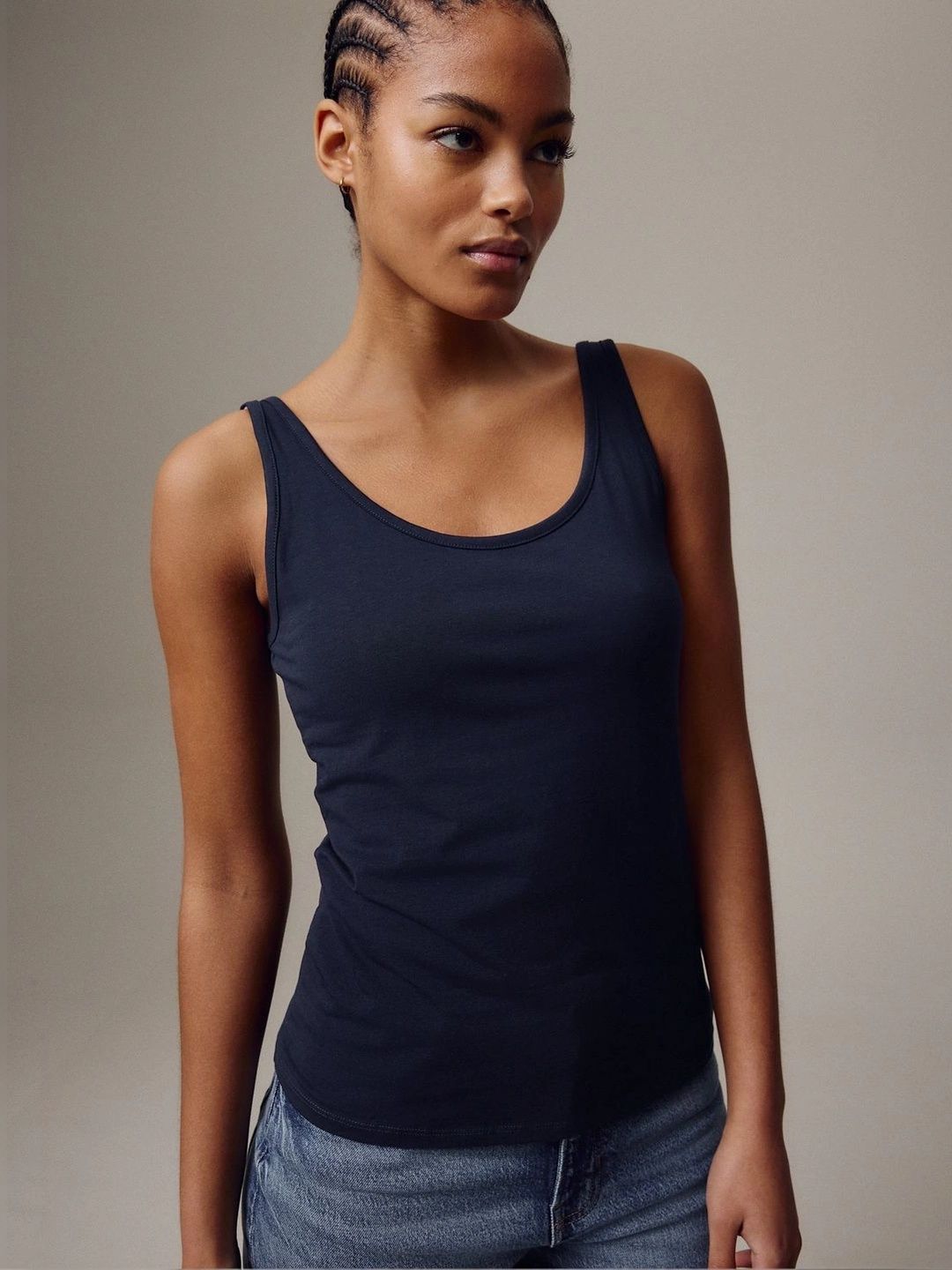 NEXT Thick Strap Lightly Padded Camisoles-image-14