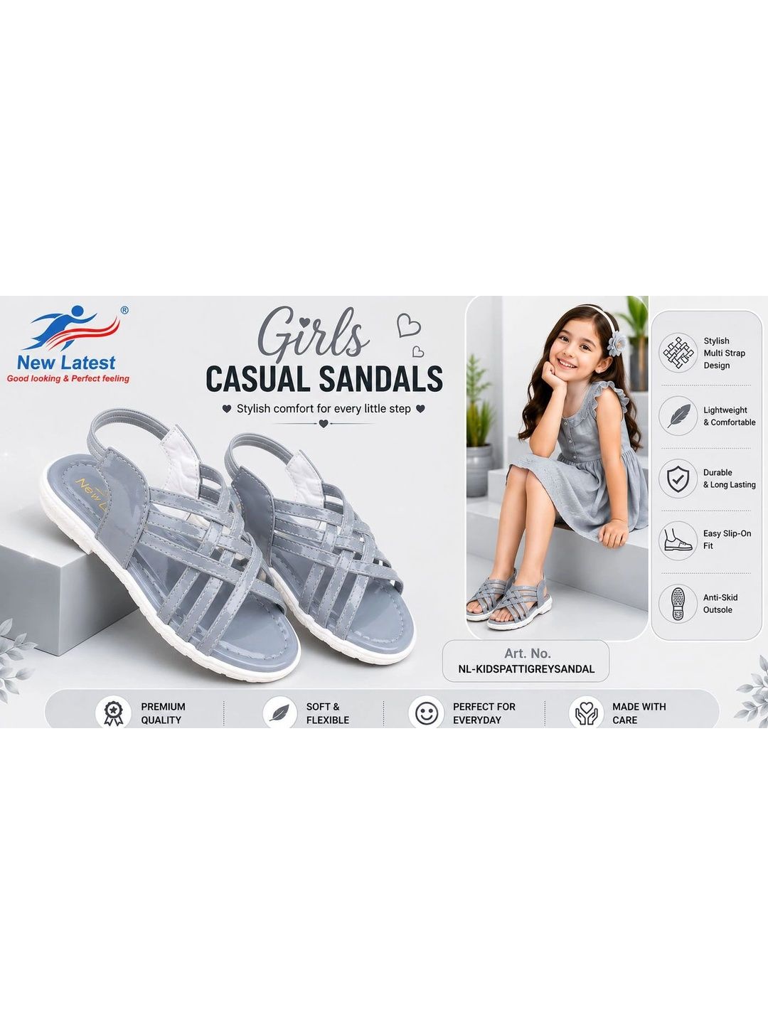 NEW LATEST Girls Comfort Sandals-picture-50