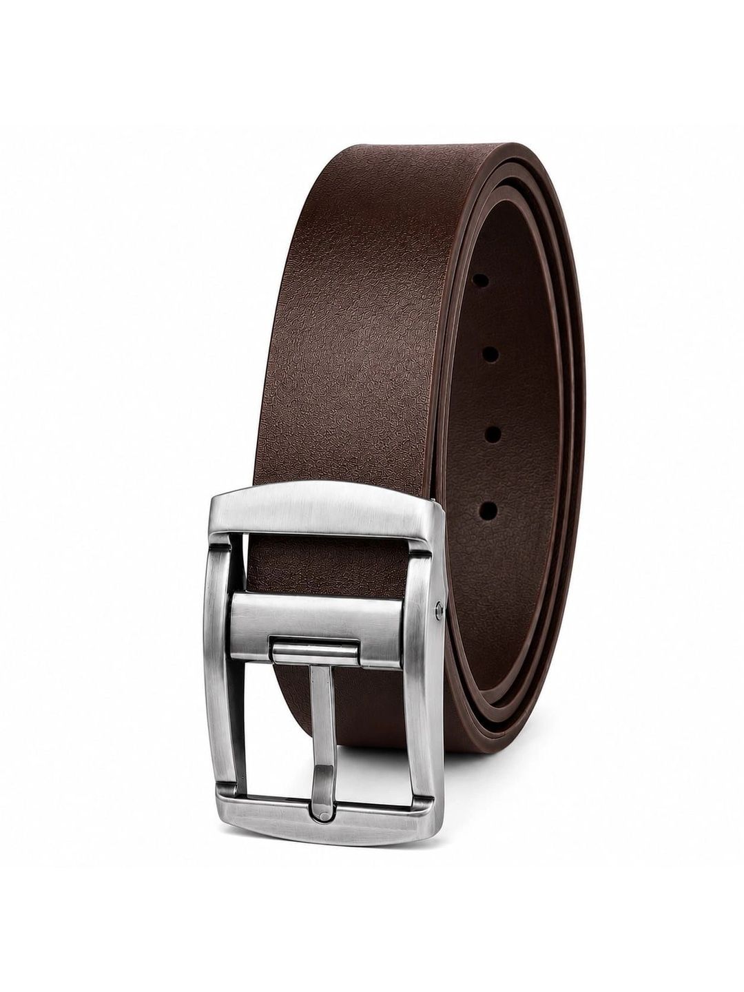 FALVIAN Men Textured Leather Formal Belt-picture-22