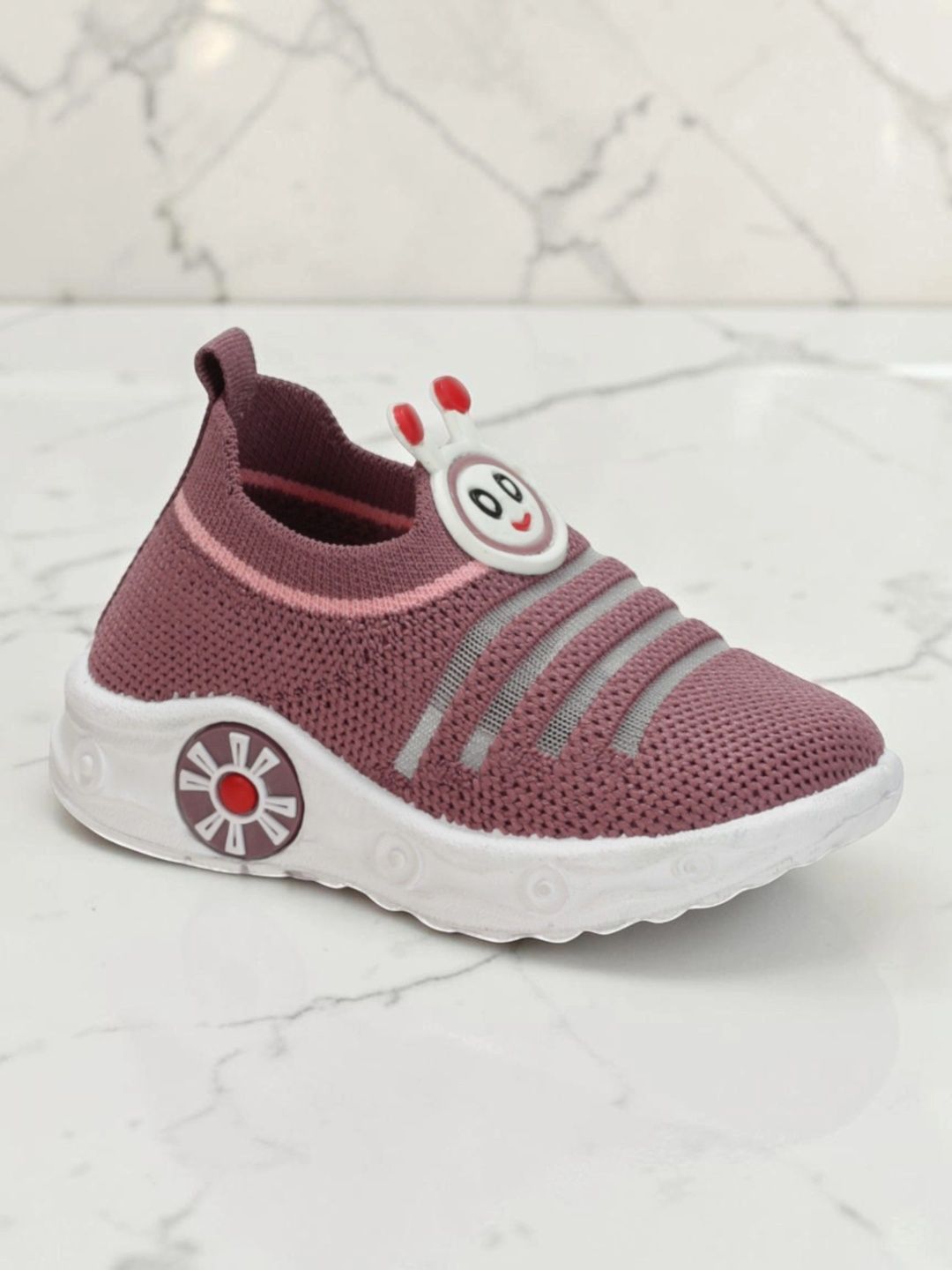 Lil Lollipop Unisex Kids Textured Sneakers-picture-52