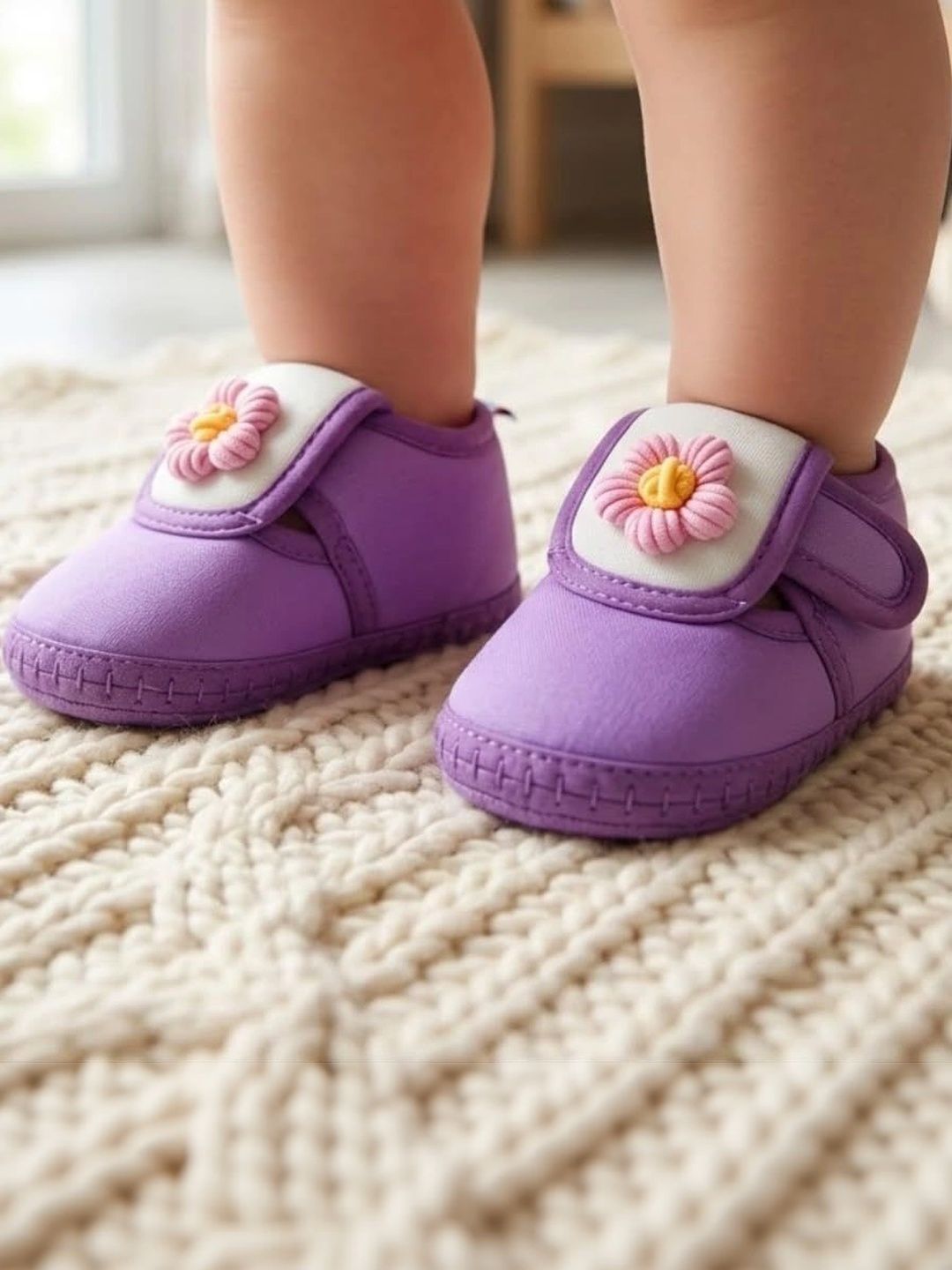 NESKA MODA Unisex Kids Cotton Booties-picture-18