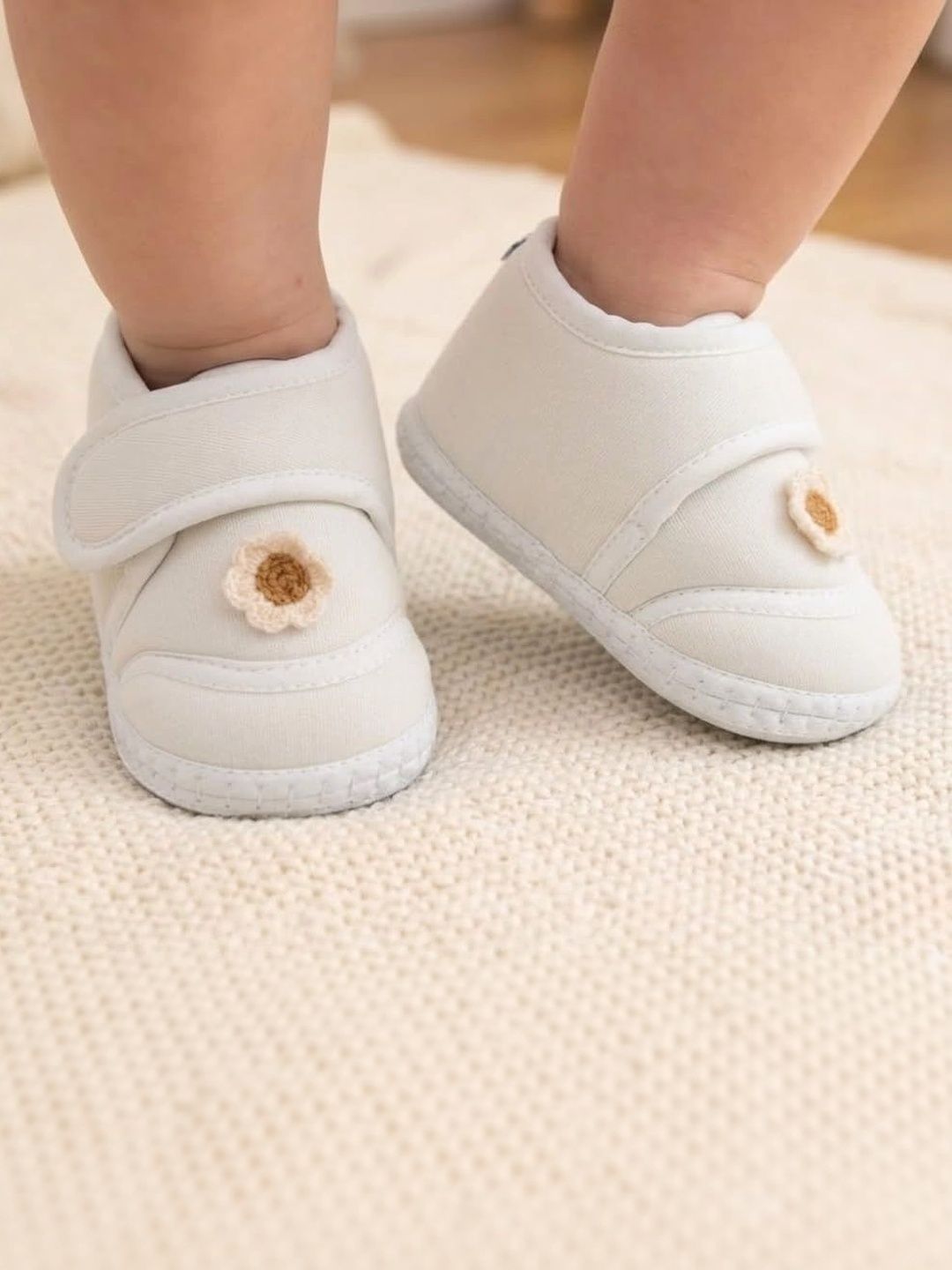 NESKA MODA Unisex Kids Cotton Booties-picture-10