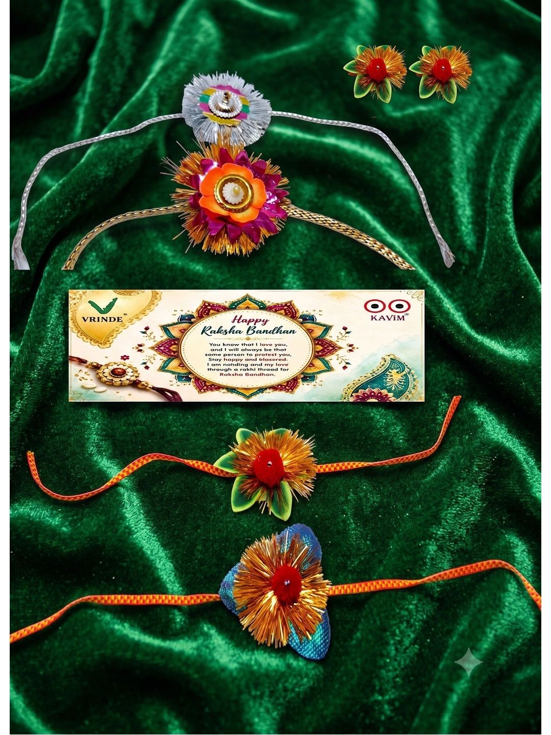 Vrinde Thread Rakhi-picture-13