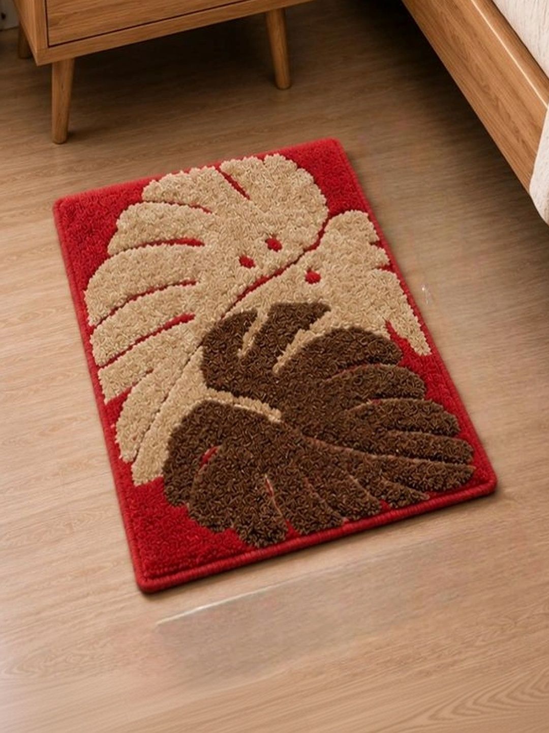 VIKCLIQUE Red Anti-Skid Doormats-image-32