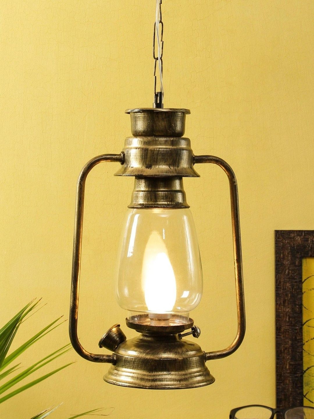 Myntra Elegant Homes Transparent Ceiling Lamp-picture-19