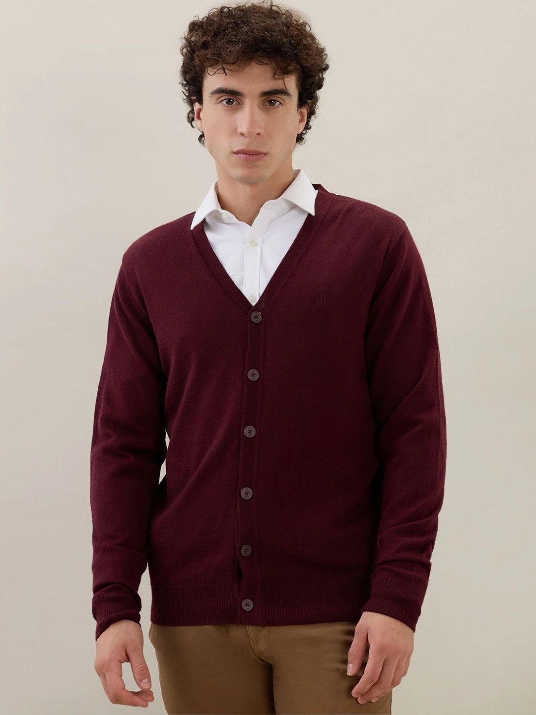 Raymond Men Woollen Cardigan-picture-15