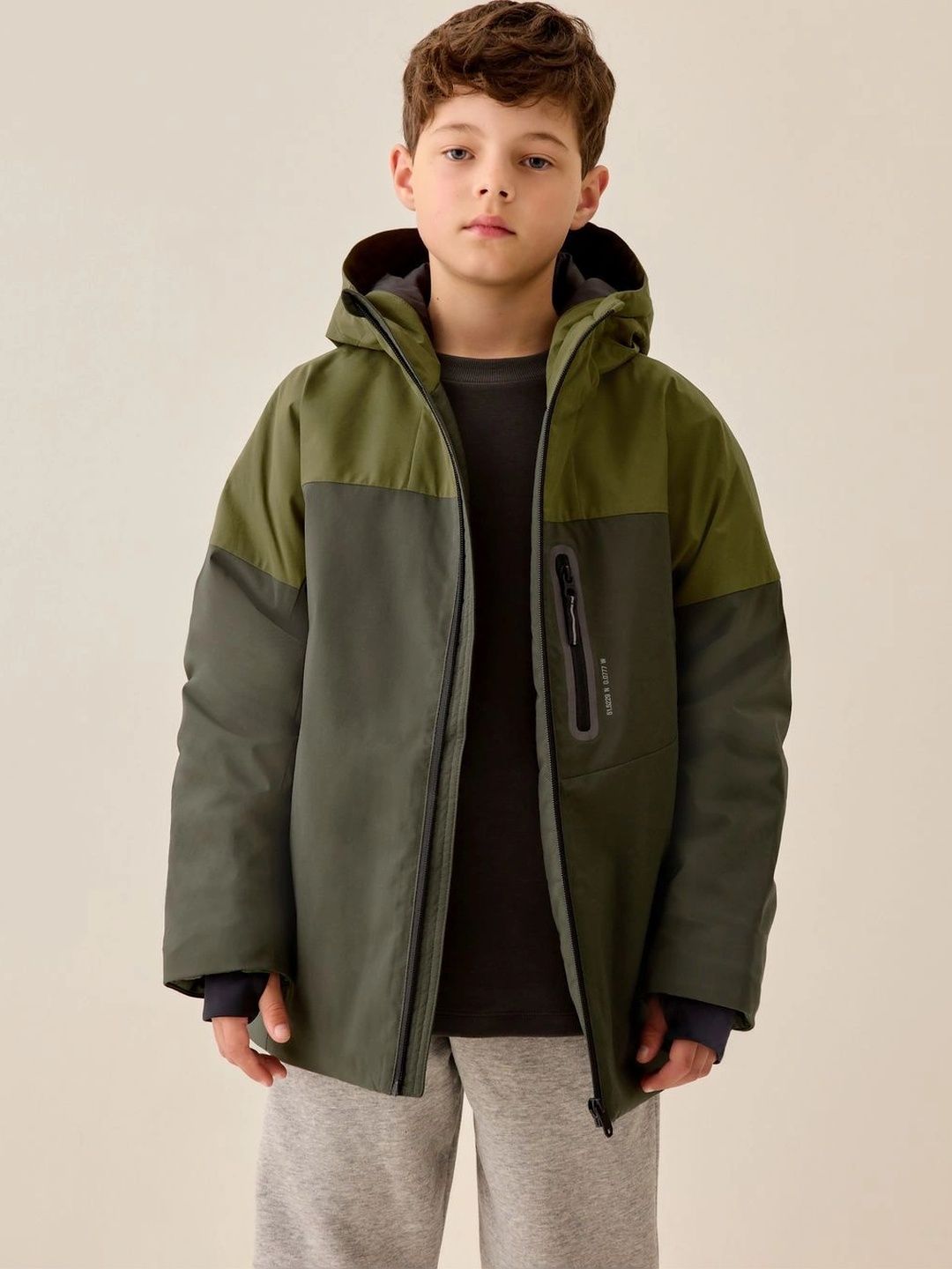 NEXT Boys Hooded Padded Jacket-picture-31