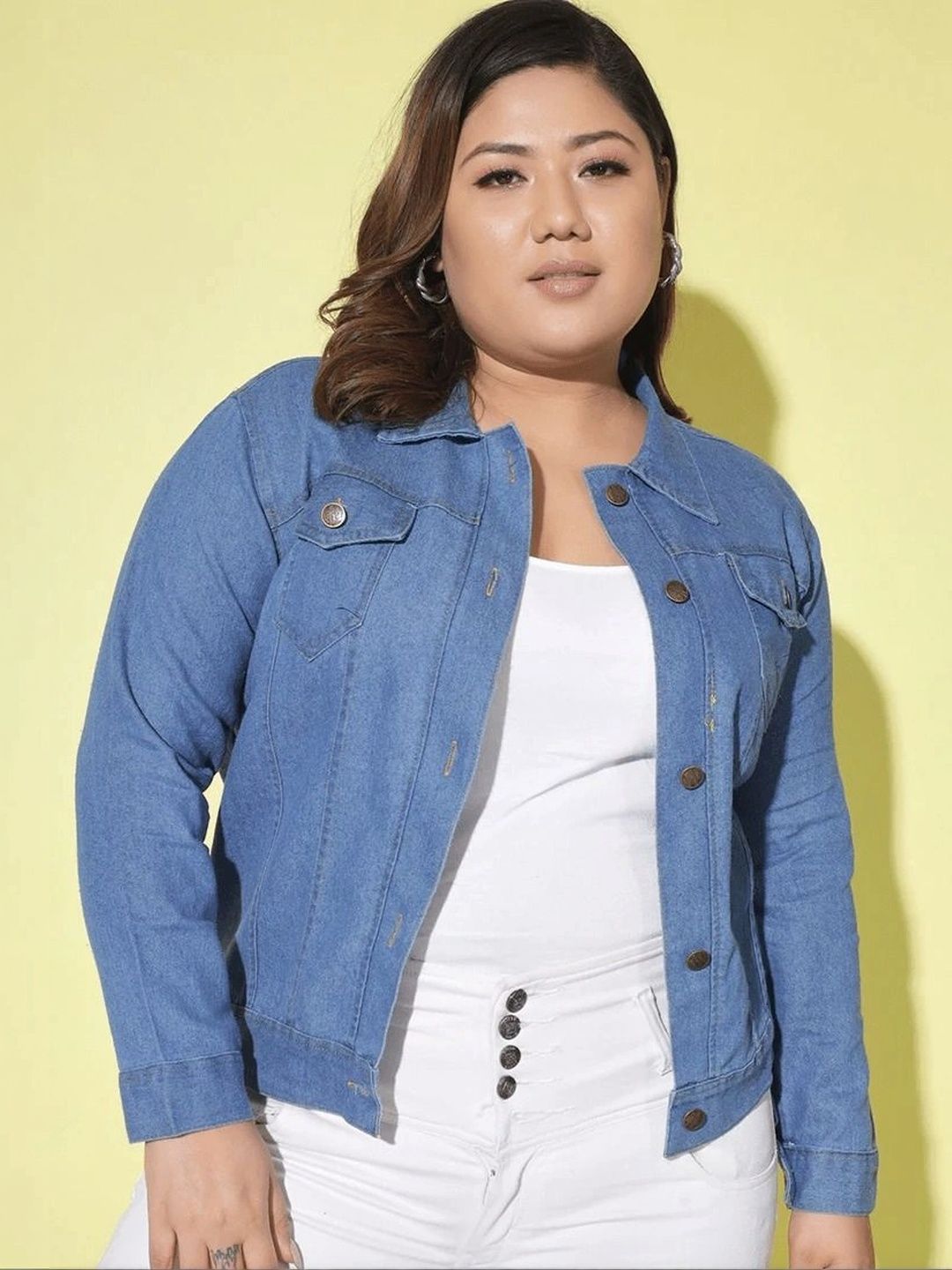 Hrikshika Fashion Women Outdoor Denim Jacket-picture-11
