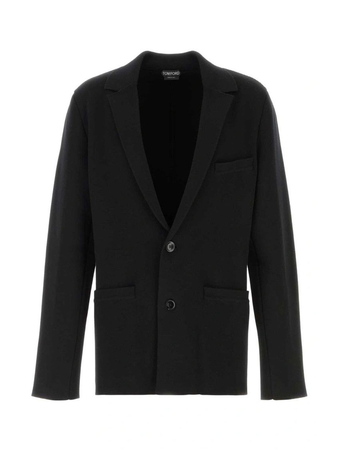 Tom Ford Black Notched Lapel Blazer-picture-17