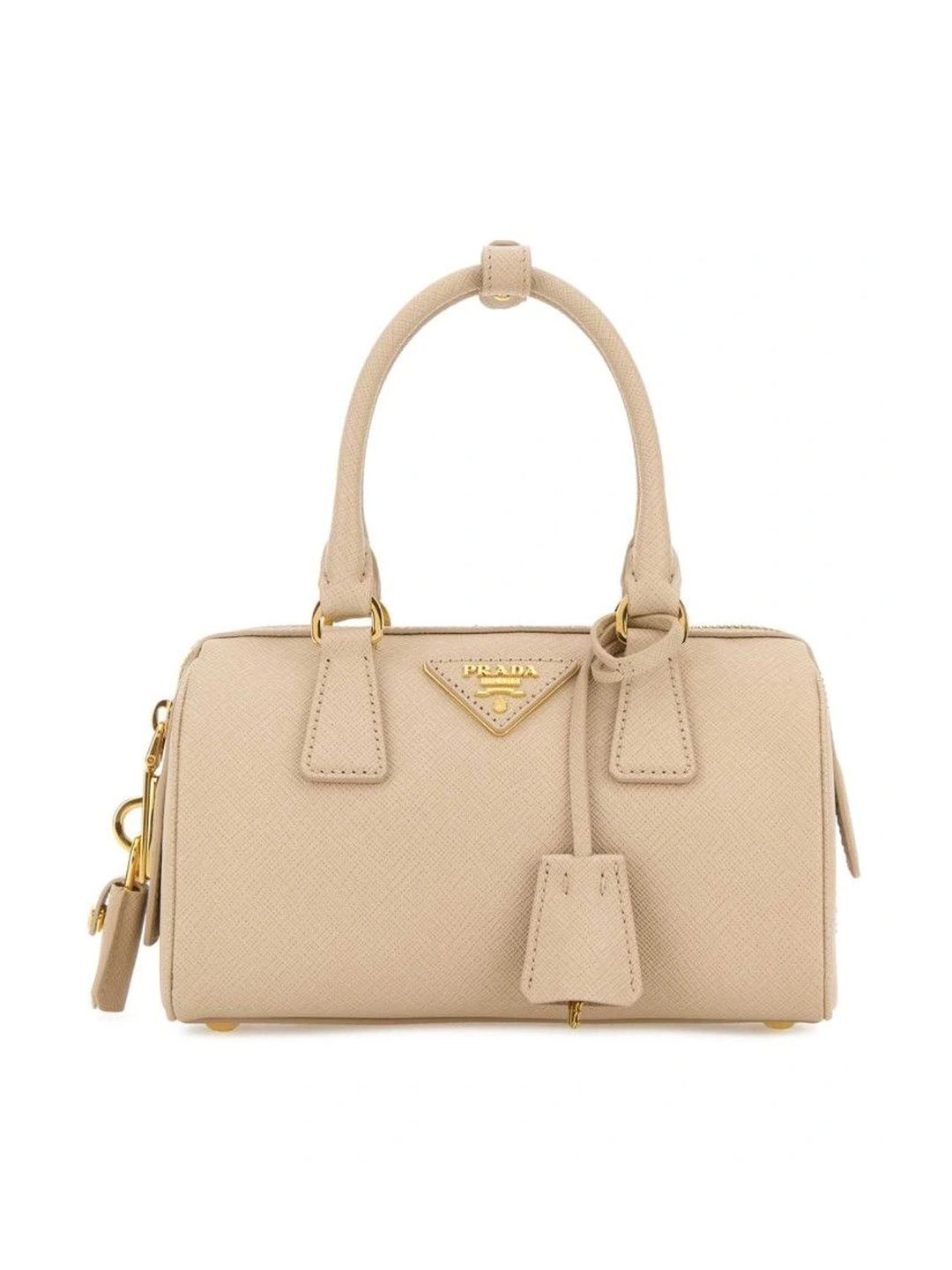 Prada Textured Leather Structured Handheld Bag-picture-18