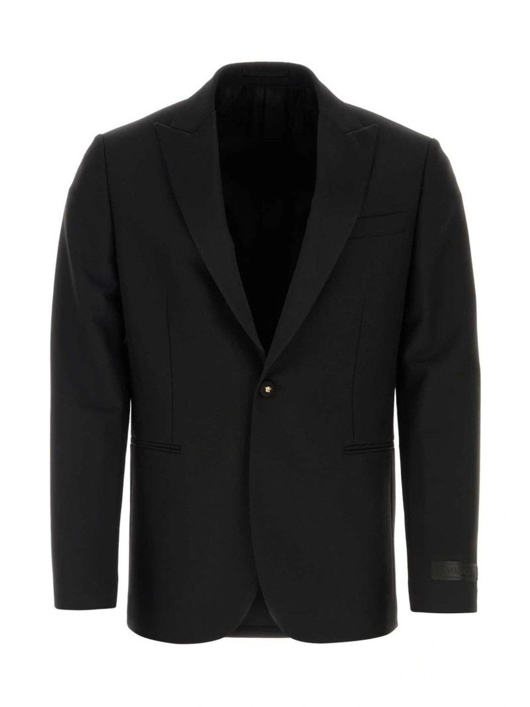 Versace Black wool blend blazer-picture-47