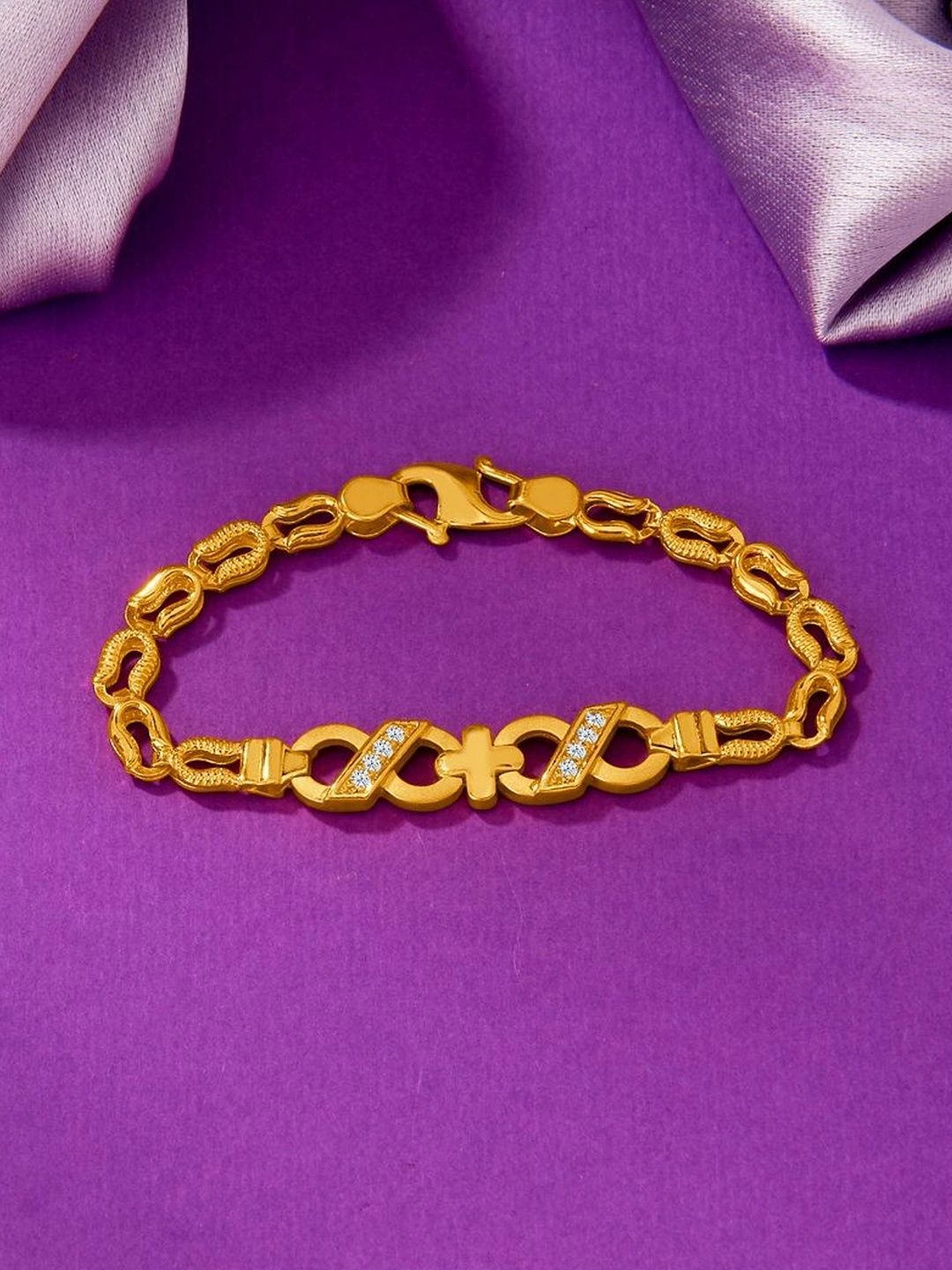 P N GADGIL JEWELLERS Kids 22KT Gold Glowing Joys Bracelet - 7 g-picture-50