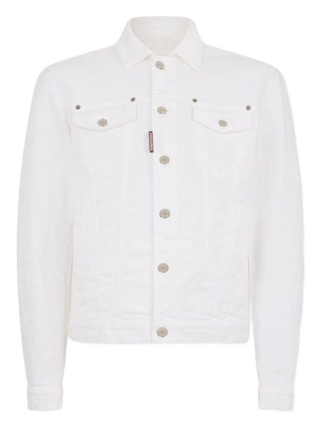 Dsquared2 White Cotton Jacket-picture-21